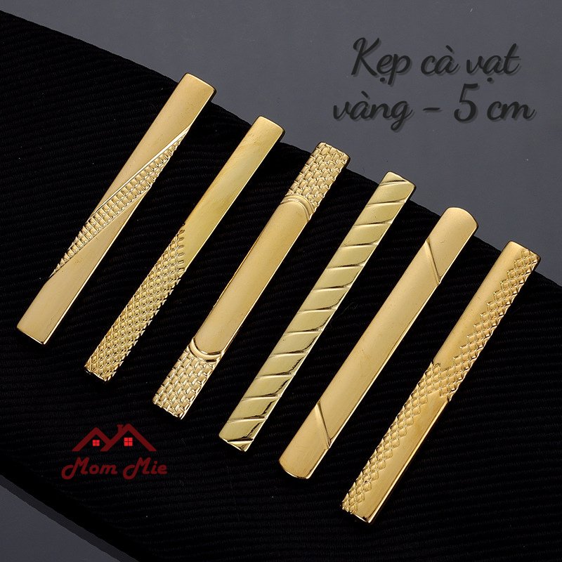 Kẹp cà vạt ánh vàng sang trọng, thanh lịch - RK07