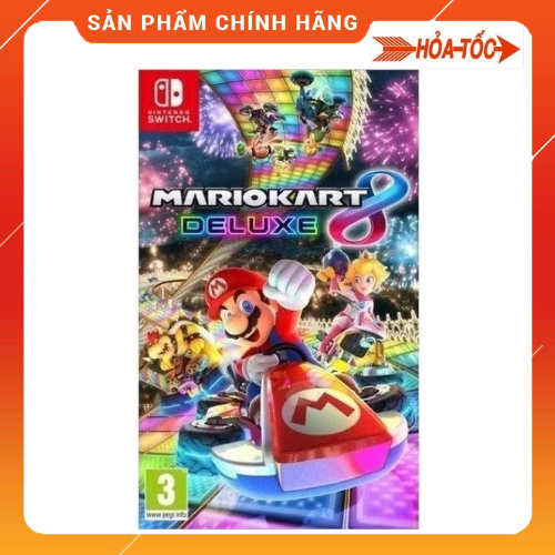 Băng game Mario Kart 8 Deluxe (game đua xe 2 người chơiHCM - Băng game Nintendo Switch  - Băng game 