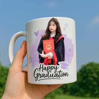 Cốc Sứ Trắng In Hình Theo Yêu Cầu, Quà Tốt Nghiệp Ý Nghĩa, Mừng Lễ Ra Trường, Tặng Bạn Bè Người Thân Lời Chúc Thành Công