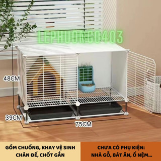  Lồng Nuôi Bọ Sóc Nhím Chuột Hamster Mèo Chuồng Lắp Ghép Đa Năng Tiện Lợi 