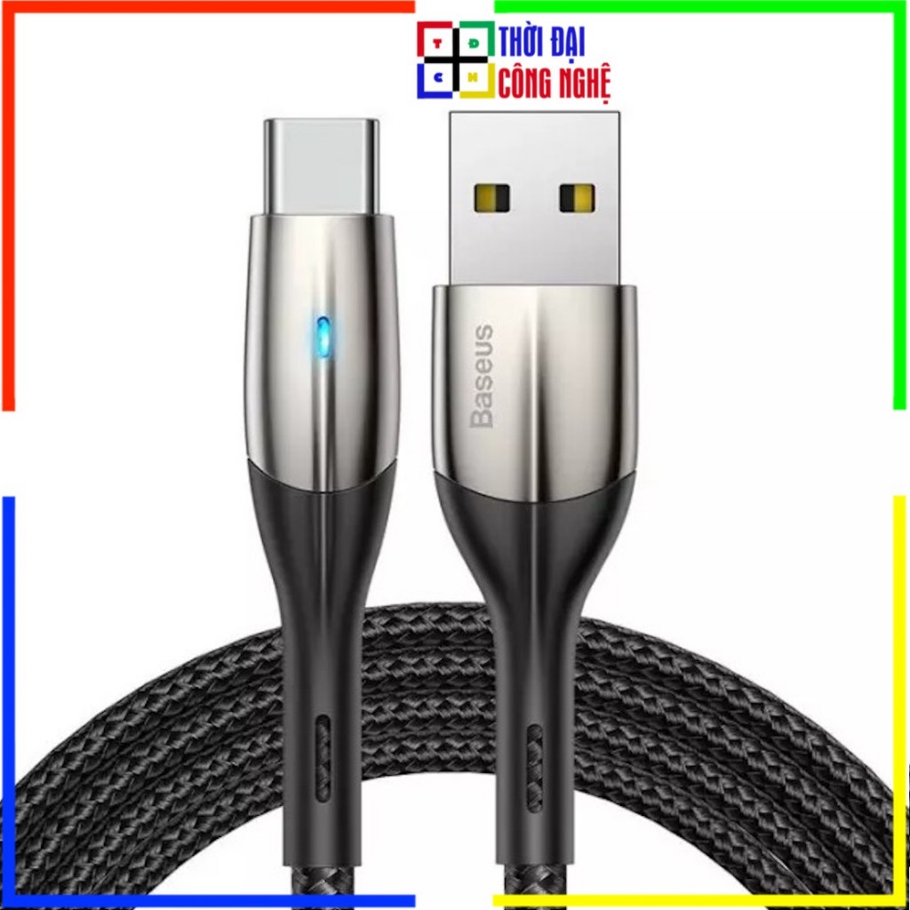 Cáp sạc tốc độ cao Baseus Type C Horizontal Data cho Samsung, Xiaomi, Huawei, Oppo