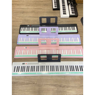Đàn Piano Điện Gấp Gọn 88 Phím HT88 – Cảm Ứng Lực, Pin Sạc