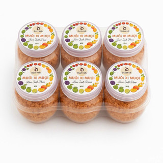 Combo 6 Hũ Muối Ômai Xí Muội DLFresh 100g – Chua Cay Mặn Ngọt, Ăn Vặt Đà Lạt, Chấm Trái Cây Siêu Ngon