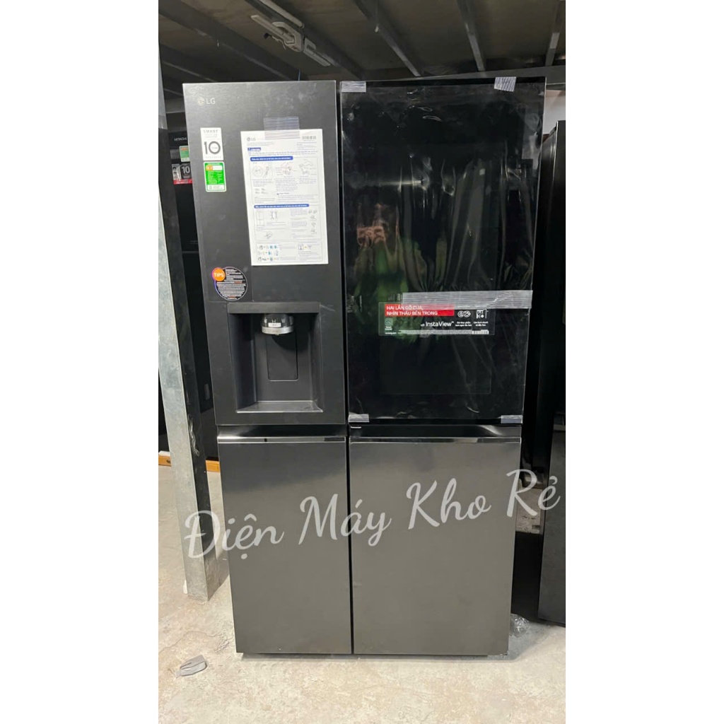 Tủ lạnh LG Inverter 635 Lít Side By Side InstaView Door-in-Door GR-X257BL - dienmaykhore