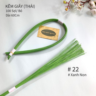 KẼM GIẤY THÁI SỐ 22- Bó 100 cành 60cm