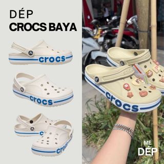 Dép sục cao cấp Crocs Bayaand Clog đế eva siêu êm, màu sắc độc đáo dành cho người lớn mới nhất 2025