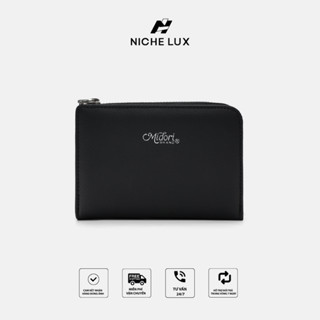 Ví Da Ngang Cầm Tay GLEAM Bóp Đựng Tiền Thẻ Nam Nữ Nhiều Ngăn Unisex | NICHE LUXURY