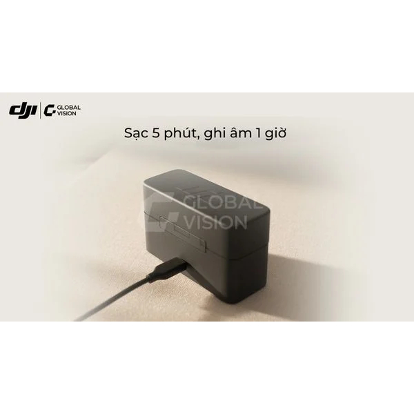 Bộ micro không dây cài áo DJI Mic Mini nhỏ gọn nhẹ, khử ồn chất lượng | BigBuy360 - bigbuy360.vn