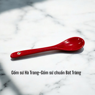 Thìa cafe gốm sứ Bát Tràng cao cấp
