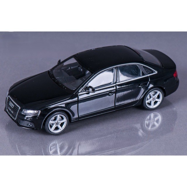 Xe Mô Hình Audi A4 1:24 Welly (Đen)