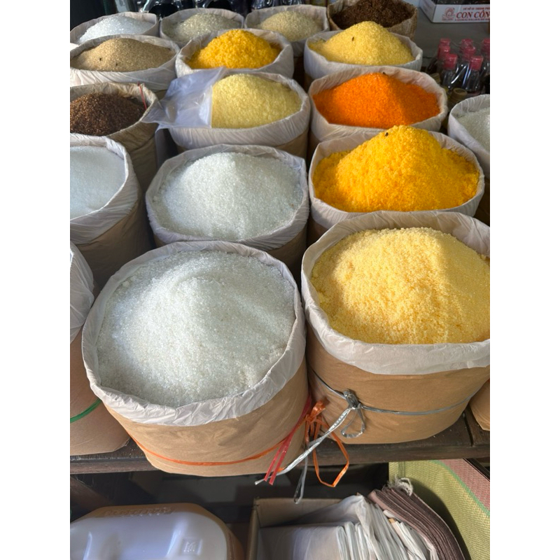 Sỉ Đường Trắng - Vàng - Cam Các loại cây 12kg