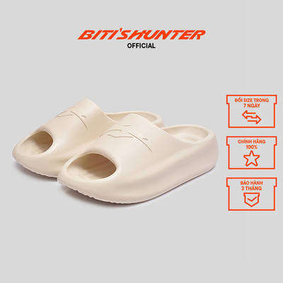 Dép thể thao đế Eva phun Nam Biti's Hunter HEM001200KEM (Kem)
