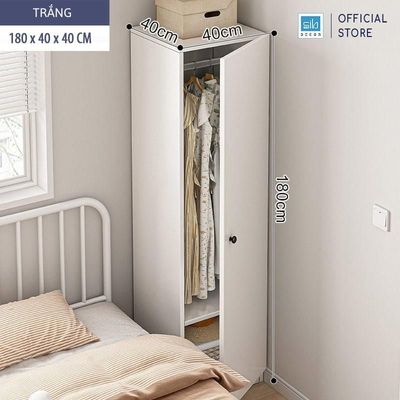 [Giao lắp tại TP.HCM] Tủ Quần Áo Nhỏ Thương Hiệu SIB Decor Thích Hợp Cho Phòng Trọ TA15