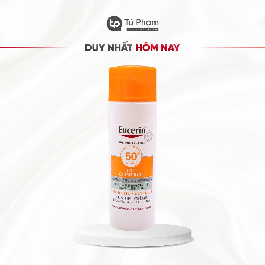 Kem Chống Nắng Eucerin Dry Touch Sun Gel-Creme Oil Control SPF 50+ 50ml