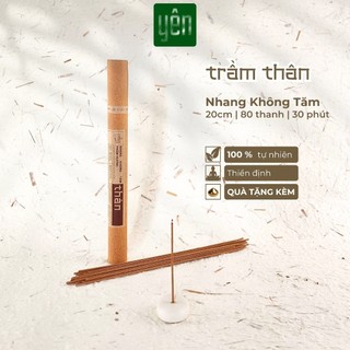  Nhang Trầm Hương Không Tăm Yên Thảo Mộc Loại Thân Sạch Tự Nhiên Ít Khói An Toàn Dùng Thiền 