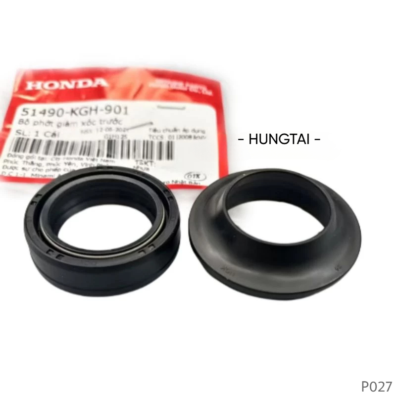 2 phốt cao su giảm sóc, ti phuộc trước DREAM, WAVE, FUTURE.... zin 51490-KGH-901