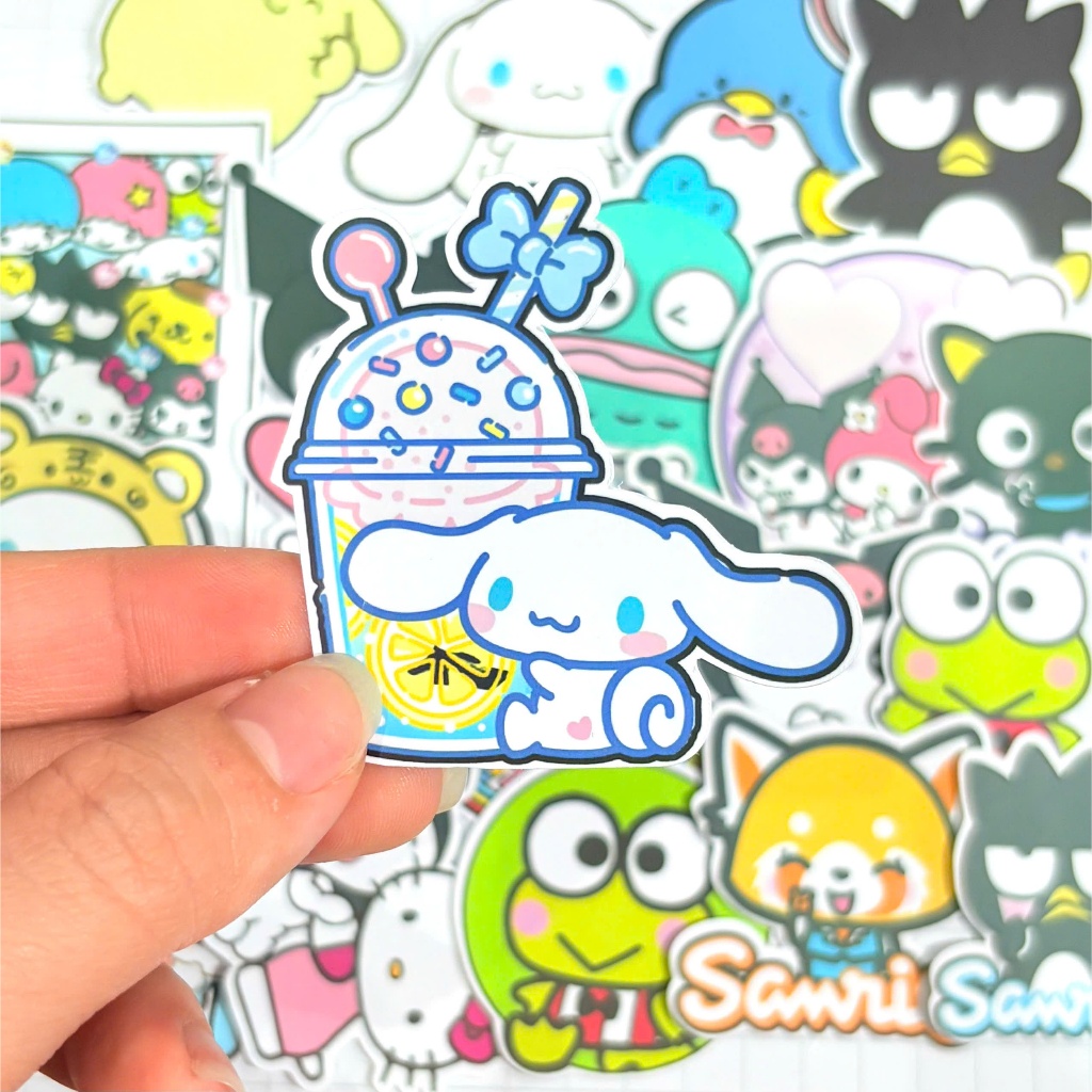 [Sanrio] Set 20 tờ hình dán, Hình dán Cinamon