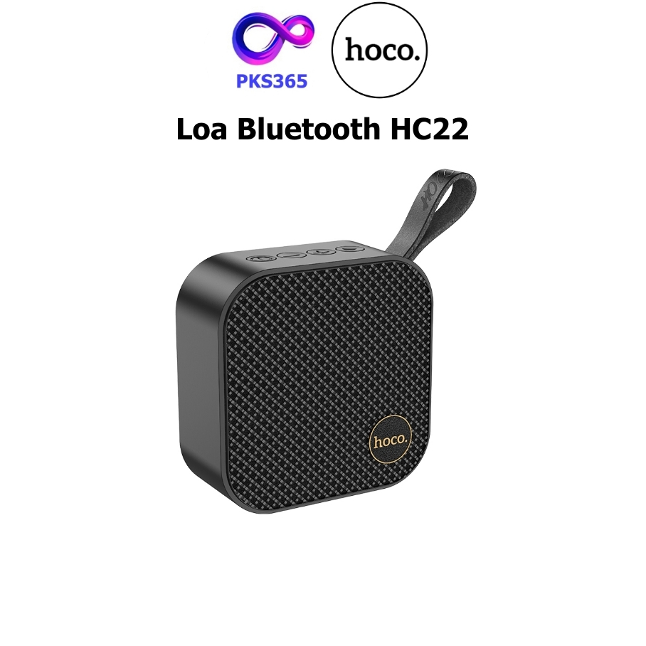 Loa bluetooth Hoco HC22, loa nghe nhạc mini để bàn hỗ trợ khe cắm thẻ nhớ, usb, âm thanh vòm - PKS