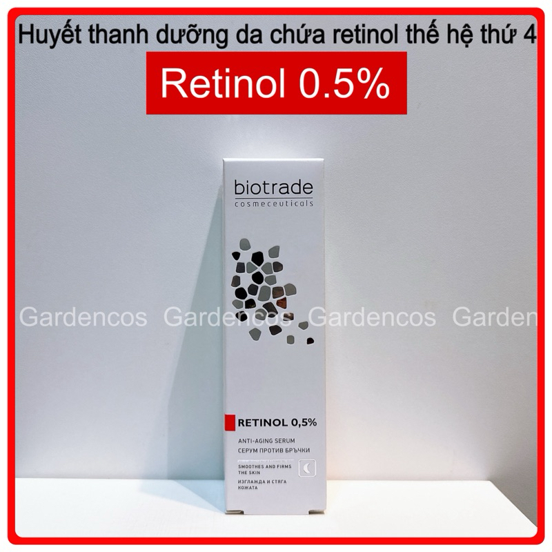 Biotrade Re02 Retinol 0.5 Huyết Thanh Chống Lão Hóa  30ml - Gardencos