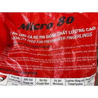 CÁM MICRO 80 HẠT NỔI THỨC ĂN CHO CÁ CẢNH