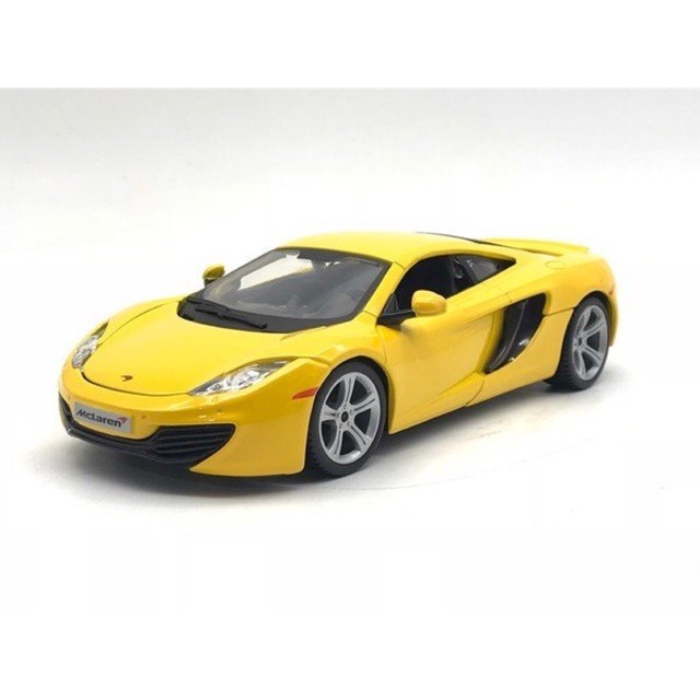 Xe Mô Hình Mclaren 12C 1:24 Bburago ( Vàng )