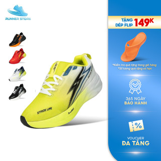   SALE TẾT  Giày thể thao chạy bộ nam nữ Goya Strides 3 năm 2026 - Phiên bản siêu êm siêu thoáng khí 