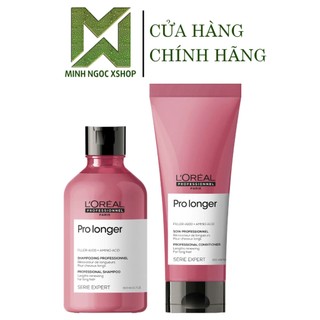  Dầu gội xả giảm đứt gãy trẻ ngọn L'Oréal - Loreal Pro Longer 300ML + 200ML 