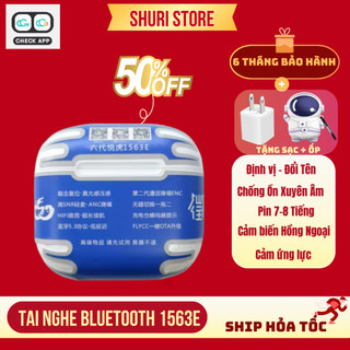  Tai Nghe Bluetooth Hổ Vằn 1563E Chống Ồn Âm Thanh Vòm Cảm Ứng Lực 