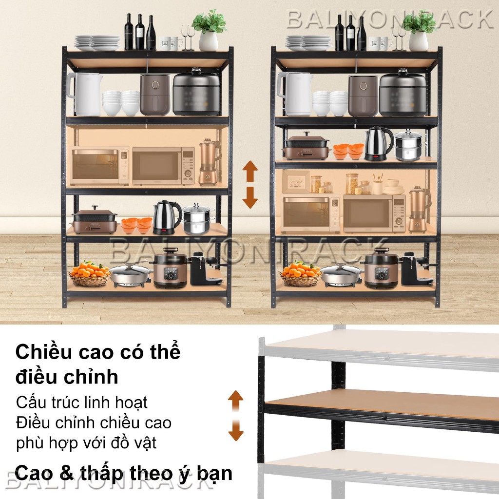 Bali Kệ Sắt  Gỗ V Lỗ 40x120x180cm Kệ Đa Năng  Cao Cấp Nhiều Kích Thước Lựa Chọn | BigBuy360 - bigbuy360.vn