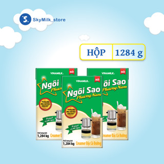 Combo Sữa đặc Ngôi Sao Phương Nam màu Xanh lá Hộp Giấy 1284g