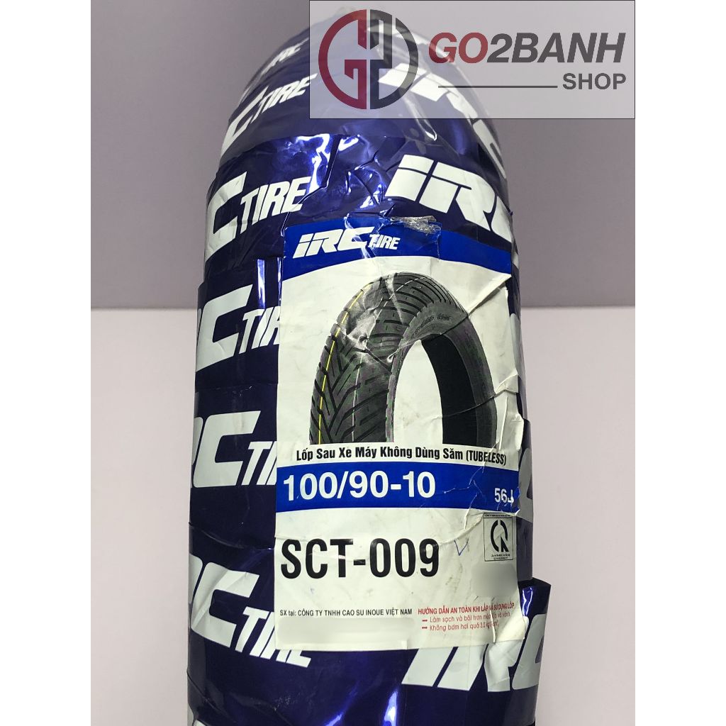 Vỏ Irc 100/90-10, 90/90-12 vỏ xe Attila Elizabeth, Lead không ruột