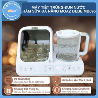 Máy sấy khô tiệt trùng uvc đun nước hâm sữa đa năng Moaz BéBé mb096 bảo hành chính hãng 12 tháng