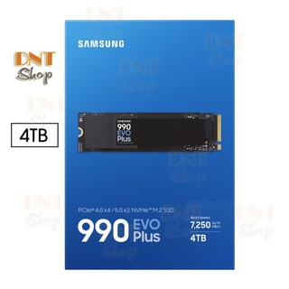  Ổ cứng SSD Samsung 990 EVO PLUS 4TB New 100% PCIe 4.0 x4   5.0 x2 M.2 NVMe M.2 2280  MZ-V9S4T0B  