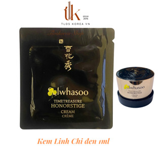  Combo 24 Gói Kem Đen   Serum Đen trẻ hóa da chiết xuất Linh Chi Đen  Sâm Đen Gói 1ml 
