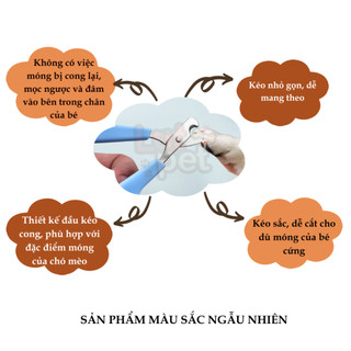 Kéo Cắt Móng Cho Chó Mèo Nhỏ – H2 Store
