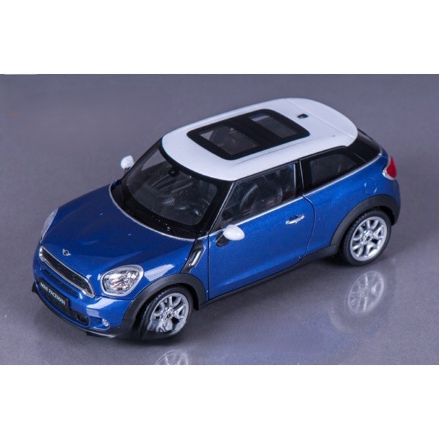 Xe Mô Hình Mini Cooper S Paceman 1:24 Welly (Xanh)