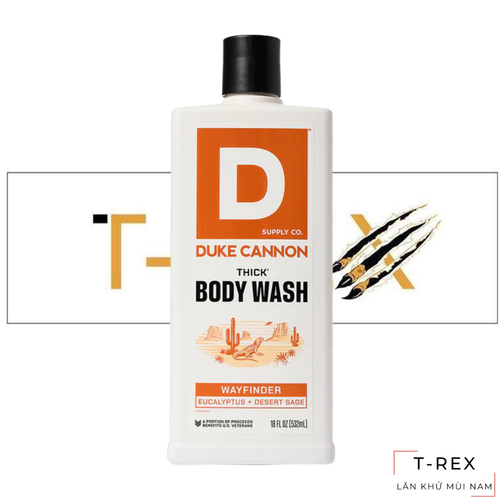 Sữa Tắm Duke Cannon Thick High-Viscosity Body Wash WAYFINDER 532ML