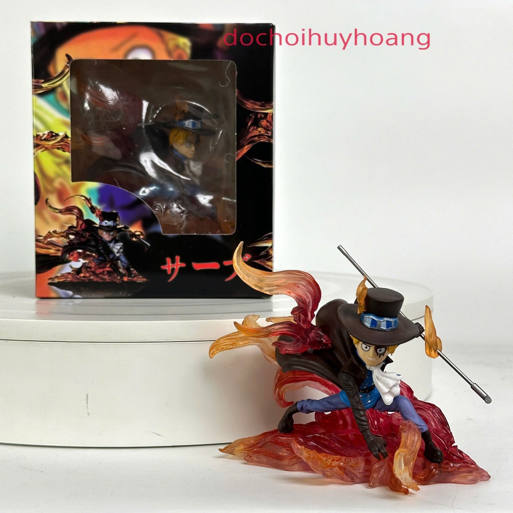 Mô hình tượng nhân vật Sabo G5 chống tay 10cm One Piece