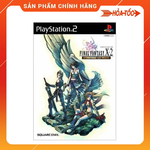 Đĩa game Ps2 gốc Final Fantasy X-2 International + Last Mission