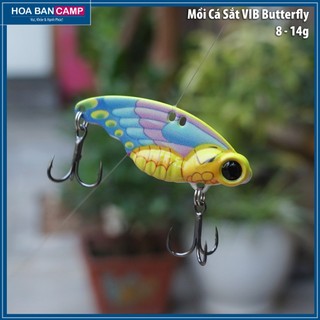  Mồi Cá Sắt VIB Butterfly | 8-14g Câu Lóc Sộp Nheo Trê Cá Chim Măng Vược 