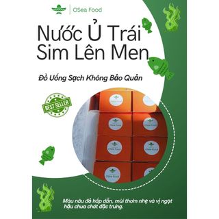 Nước ủ Trái Sim Lên Men Tự Nhiên Phú Quốc 500ml  Đồ Uống Sạch Lành Không Chất Bảo Quản - Làm Quà Biếu Tặng