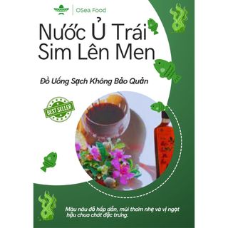Nước ủ Trái Sim Lên Men Tự Nhiên Phú Quốc 500ml  Đồ Uống Sạch Lành Không Chất Bảo Quản - Làm Quà Biếu Tặng