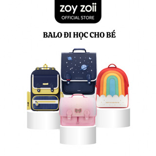 Balo đi học cho bé cấp 1 chống gù Zoyzoii chính hãng cặp sách cao cấp cho bé trai bé gái lớp 1 2 3 4 5