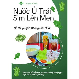 Nước ủ Trái Sim Lên Men Tự Nhiên Phú Quốc 500ml  Đồ Uống Sạch Lành Không Chất Bảo Quản - Làm Quà Biếu Tặng