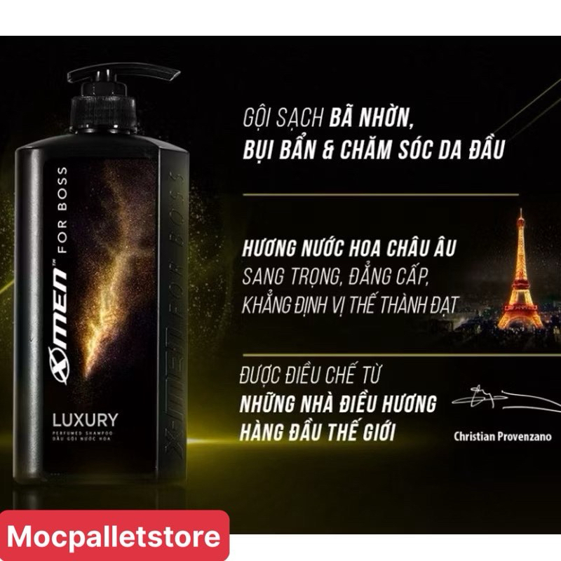 Gội Xmen Forboss 650gram mùi LUXURY