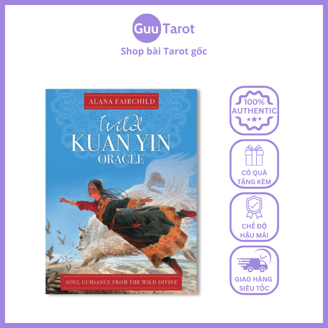 Bộ Bài Wild Kuan Yin Oracle (Guu Tarot Shop)