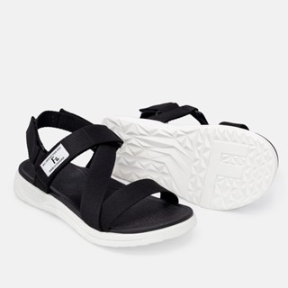FA | Giày Dép Sandal Nam, Nữ Unisex Thể Thao Đen Đế Trắng Đi Học, Đi Chơi NN02