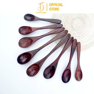  Thìa Muỗng Gỗ Trắc Cẩm Lai Siêu Sạch HAHANCO  CTH77X  Xúc Gia Vị Đồ Khô Nhiều Mẫu Lựa Chọn 