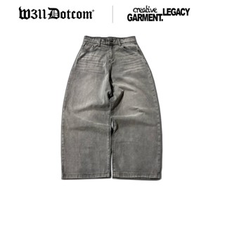 Quần Baggy Washed Smoke Jeans byW311Dotcom* - Baggy Jean/ Quần ống rộng/ Washed/ Nam Nữ