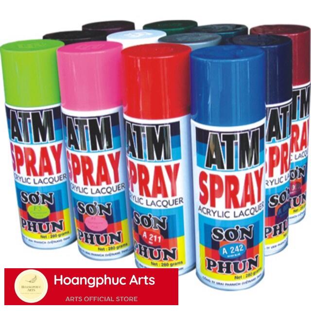 Sơn xịt nhũ màu các loại A400 180ml